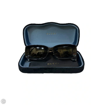 Sunglasses Luxury Designer By Gucci, Size: Large