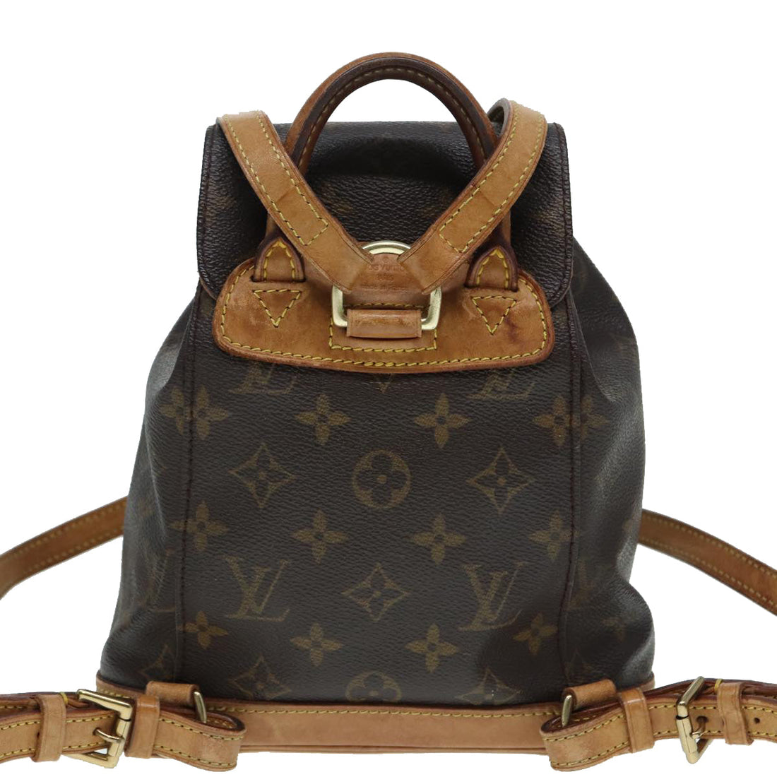 Louis Vuitton Montsouris  Canvas Backpack Bag