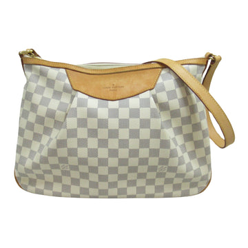 Louis Vuitton Siracusa  Canvas Shoulder Bag
