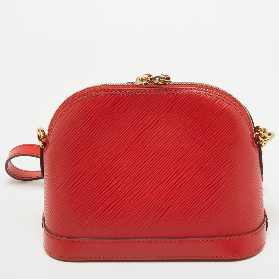 Louis Vuitton Red Epi Leather Mini Alma Bag