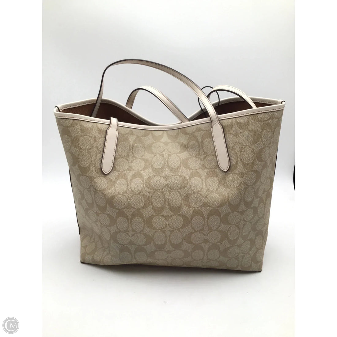 Tote Designer By Coach, Size: Large