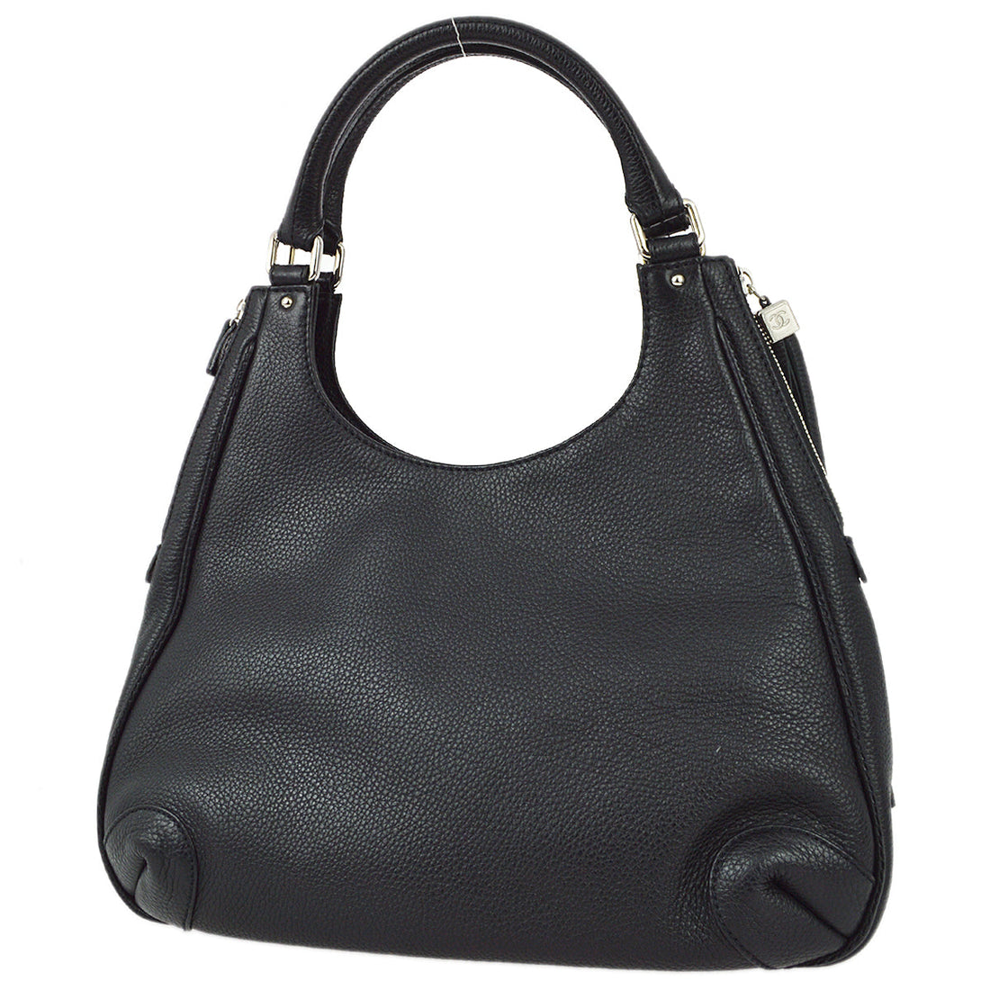 Chanel Black Hobo Handbag