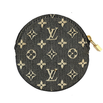 Louis Vuitton Porte Monnaie Rond  Canvas Wallet