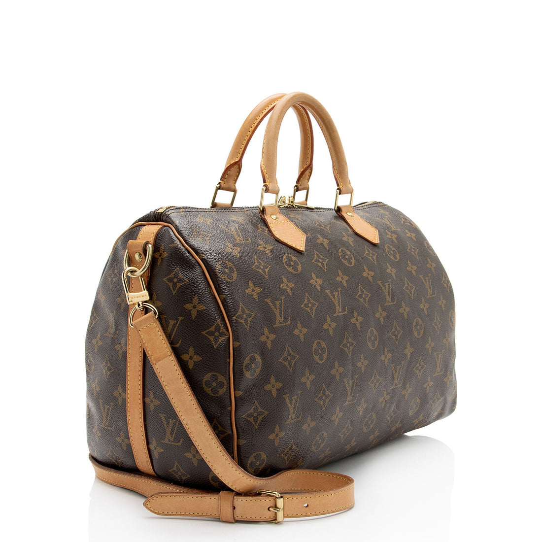 Louis Vuitton Monogram Canvas Speedy Bandouliere 35 Satchel