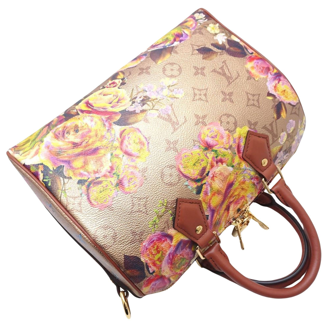Louis Vuitton Speedy Bandoulière 25  Canvas Handbag