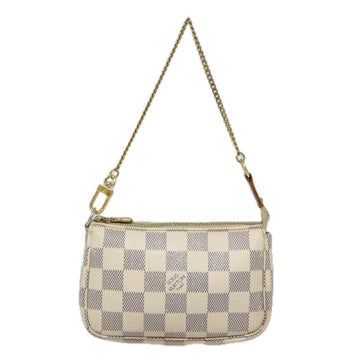 Louis Vuitton Pochette Accessoire  Canvas Clutch Bag