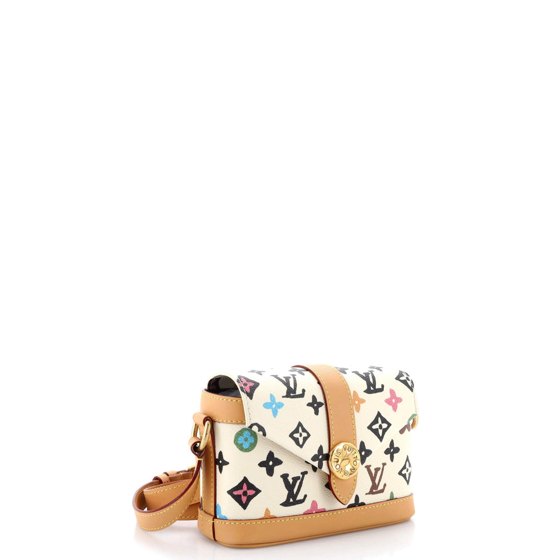 Envelope Wearable Wallet Tyler the Creator Multicolor Monogram Craggy Canvas