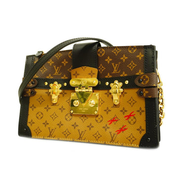Louis Vuitton Petite Malle  Canvas Shoulder Bag