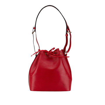 Louis Vuitton Petit NoÃ©  Leather Shoulder Bag