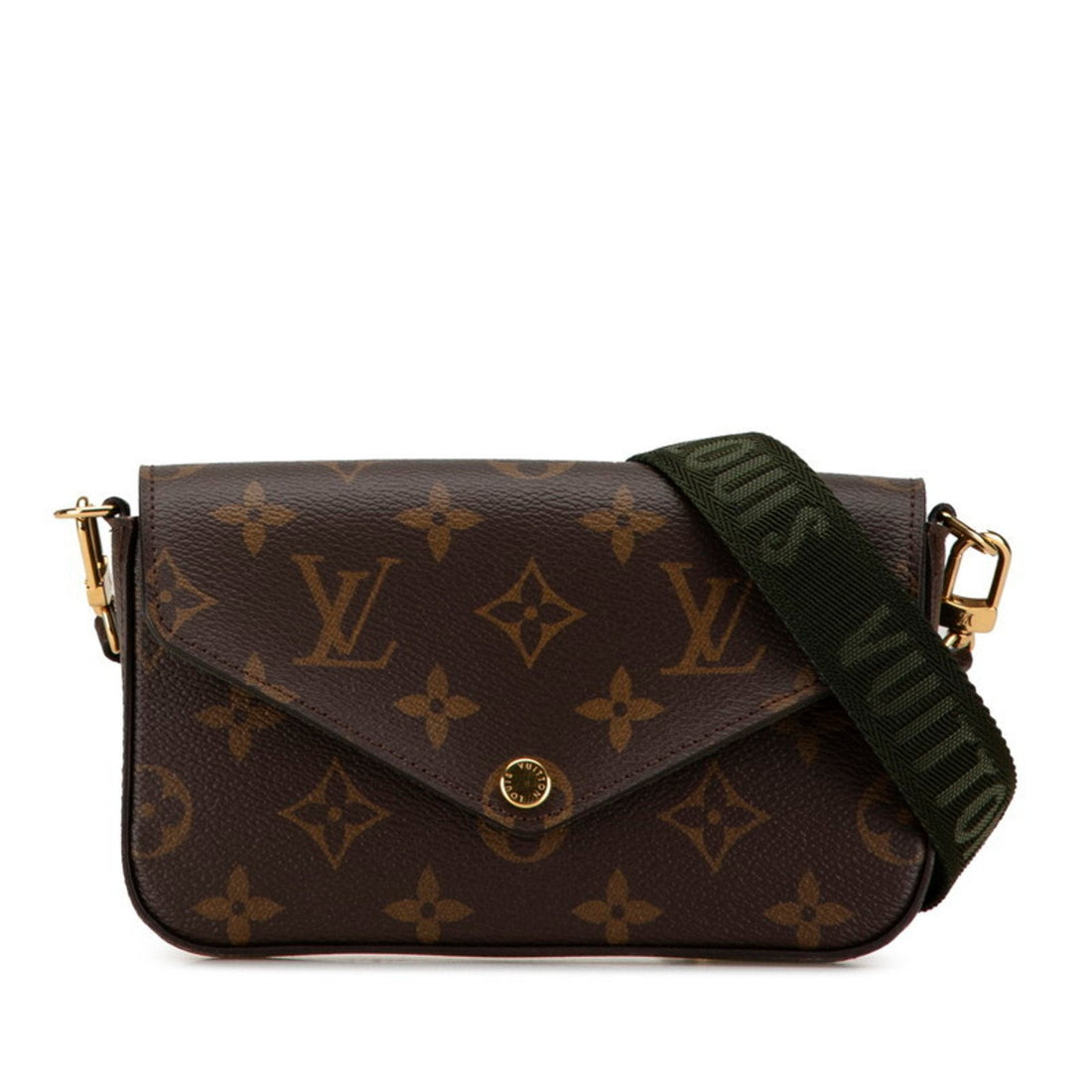Louis Vuitton  Pvc Leather Pochette Shoulder Bag