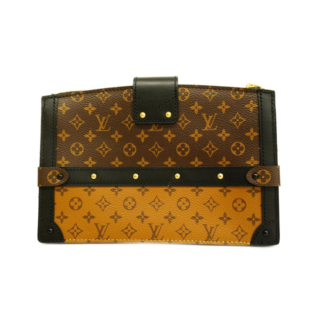 Louis Vuitton Petite Malle  Canvas Shoulder Bag