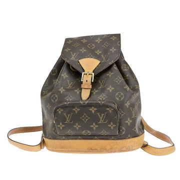 Louis Vuitton Montsouris  Canvas Backpack Bag