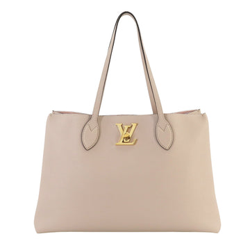 Louis Vuitton Lockme  Leather Tote Bag