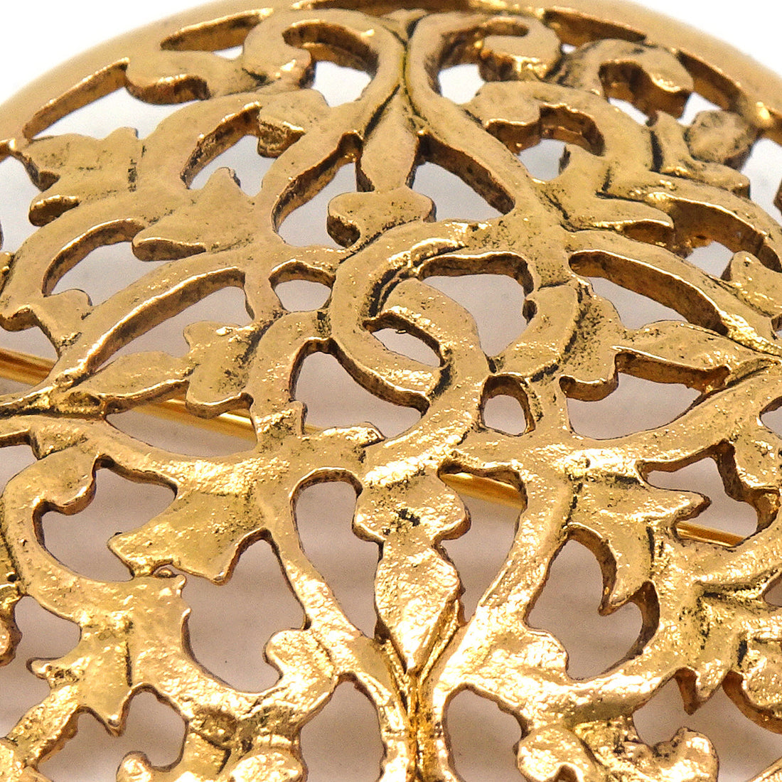 Chanel 1991 Brooch Pin Gold 26