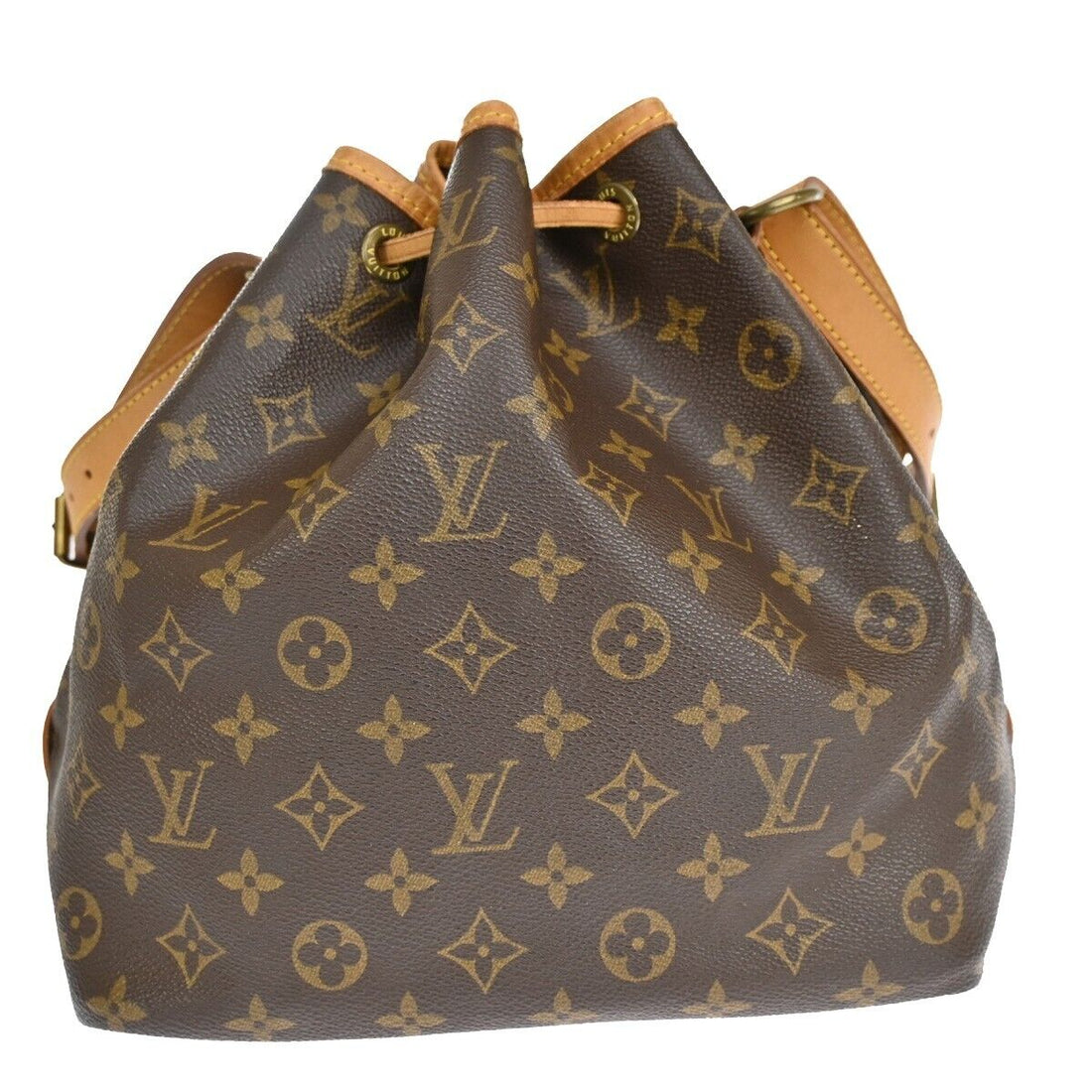 Louis Vuitton Petit NoÃ©  Canvas Shoulder Bag