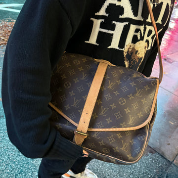 Louis Vuitton Monogram Saumur 35 Crossbody Bag