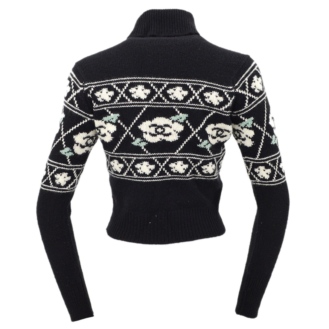 Chanel Sweater Black 95A #40