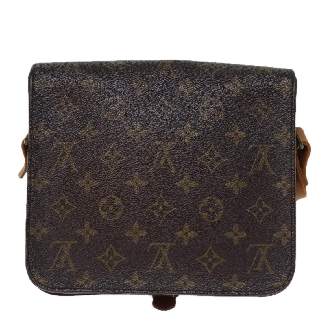 Louis Vuitton Cartouchière  Canvas Shoulder Bag