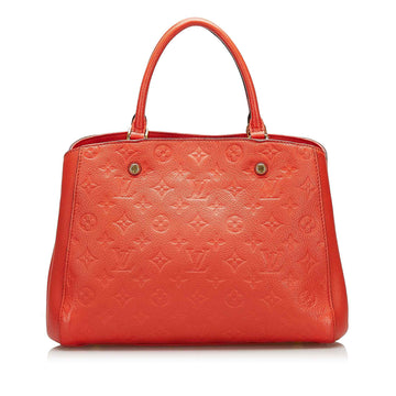 Louis Vuitton  Monogram Empreinte Montaigne MM Satchel Bag