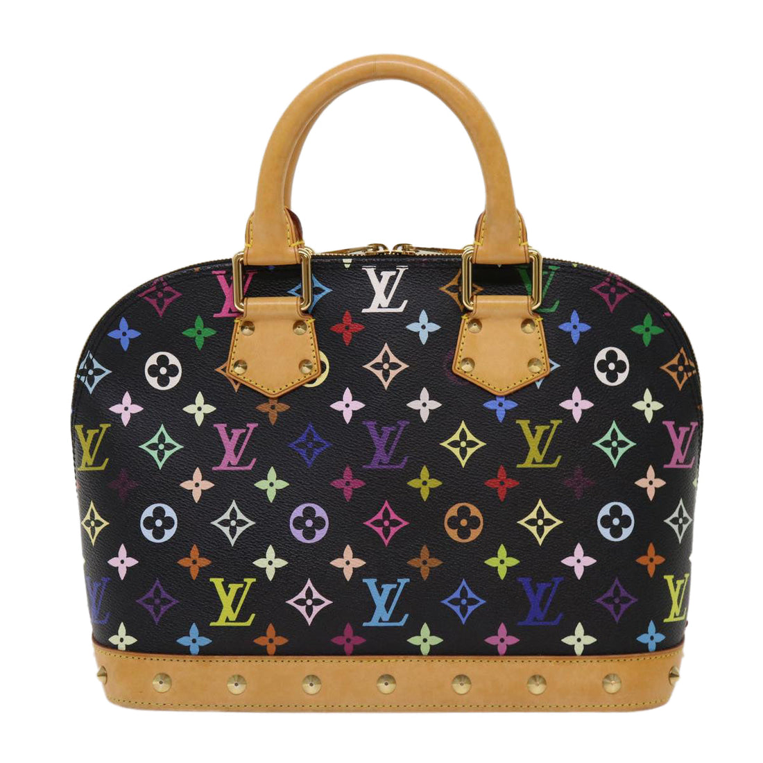Louis Vuitton Alma  Canvas Handbag