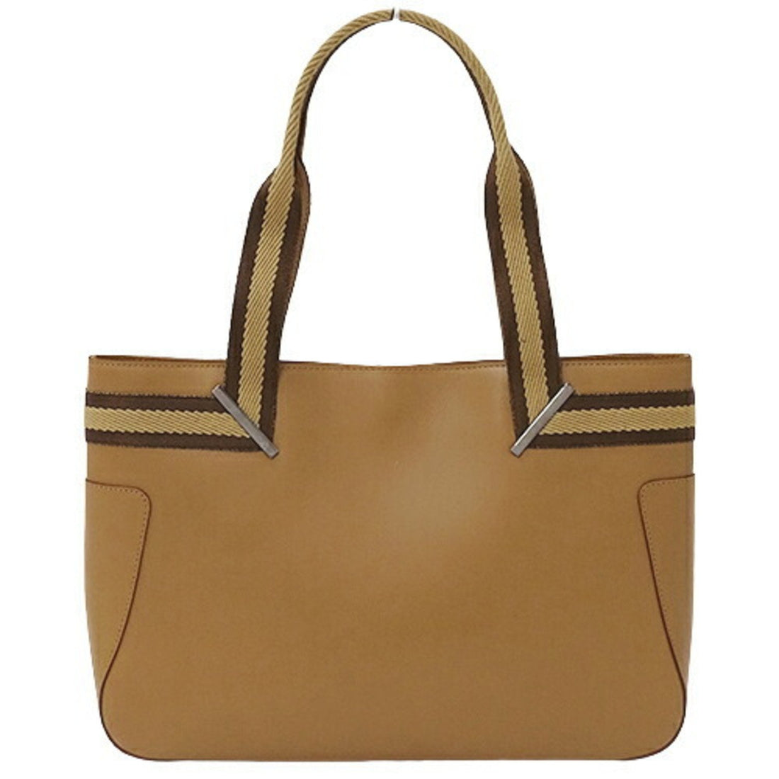 Gucci Web  Leather Tote Bag ()