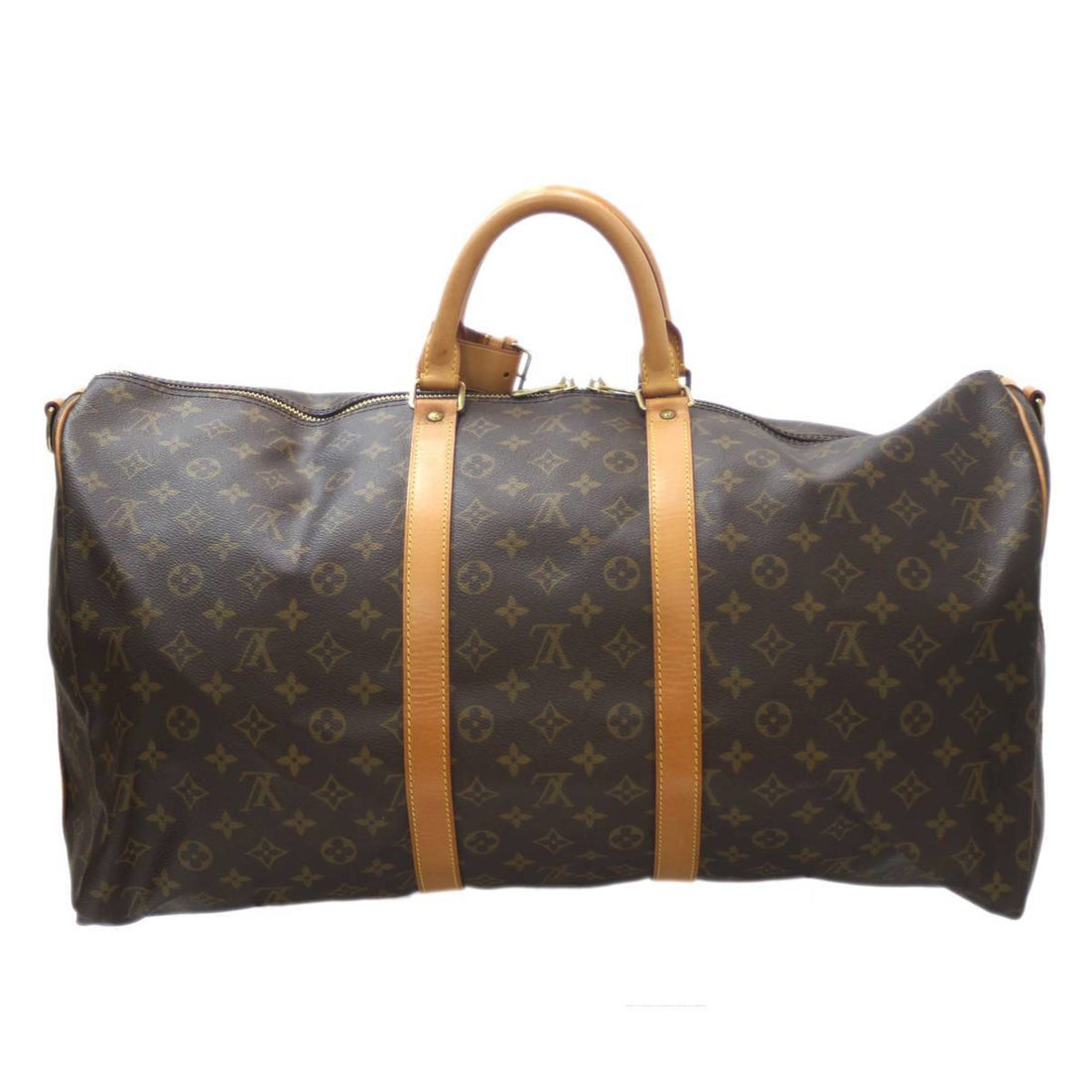 Louis Vuitton Keepall Bandouliere 55  Canvas Travel Bag