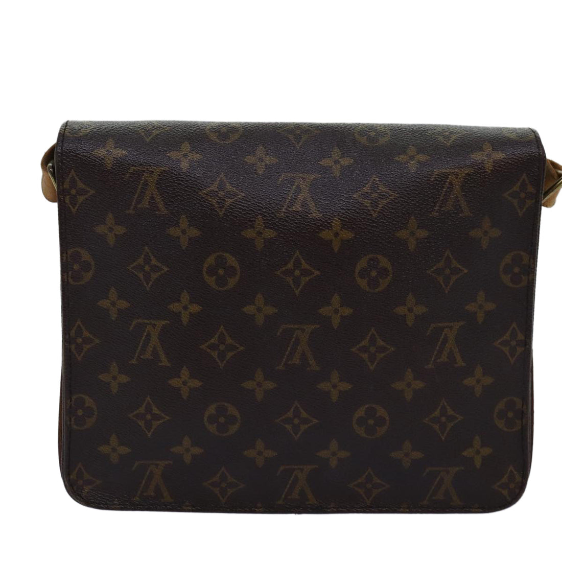 Louis Vuitton Cartouchière  Canvas Shoulder Bag