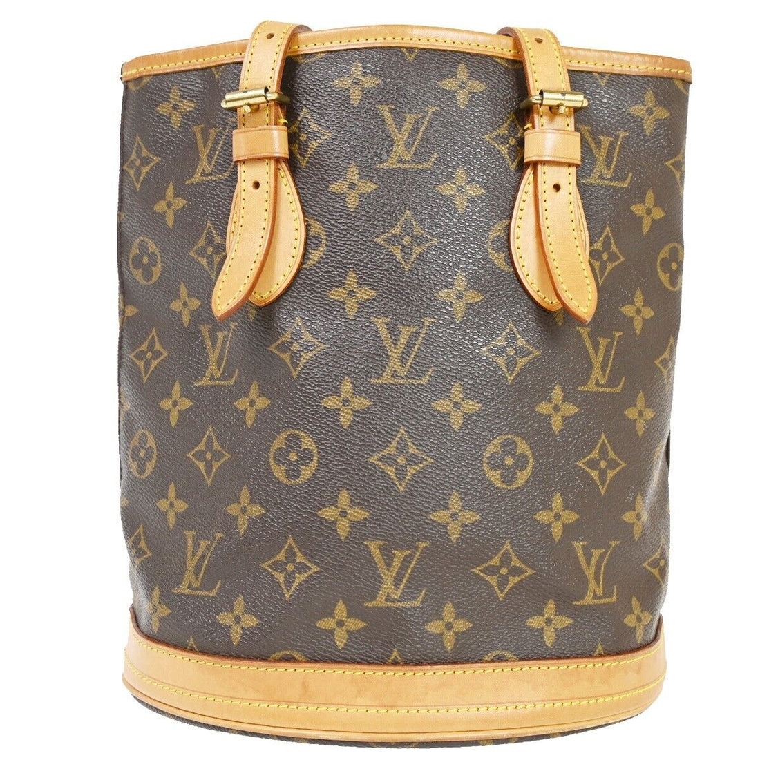 Louis Vuitton Bucket Pm  Canvas Shoulder Bag