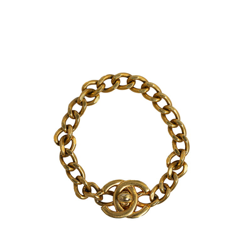 Chanel  Coco Turn-Lock Chain Bracelet G   Chanel