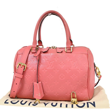 Louis Vuitton Speedy 25  Leather Handbag