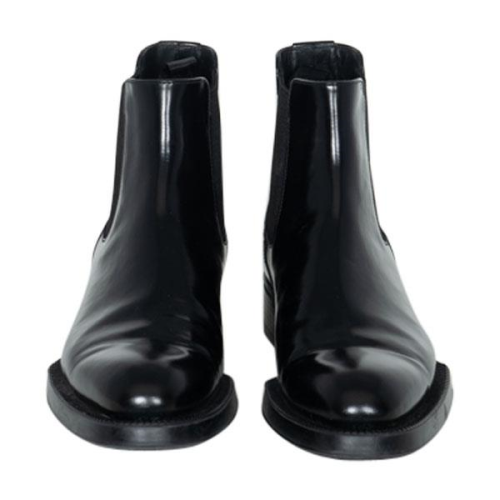 Prada  Leather Chelsea Boots