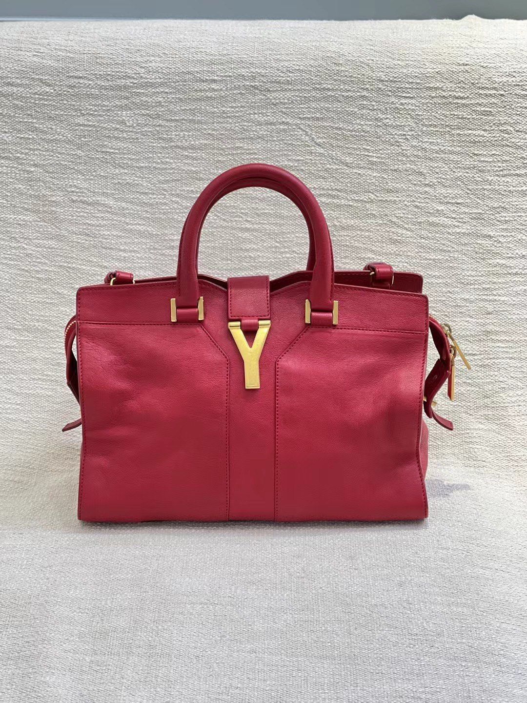 Preloved YSL Bag 30*20cm Red 10955