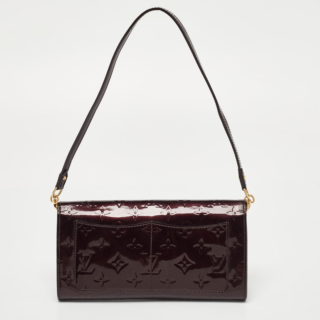 Louis Vuitton Amarante Monogram Vernis Rossmore Mm Bag