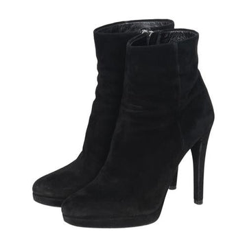 Prada Suede Platform Boots