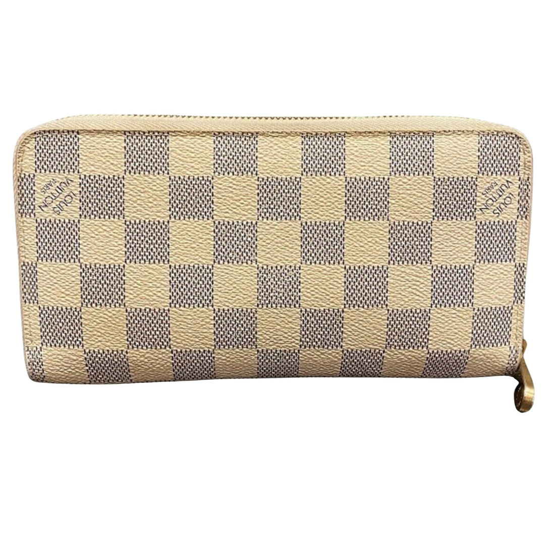 Louis Vuitton Portefeuille Zippy  Canvas Wallet