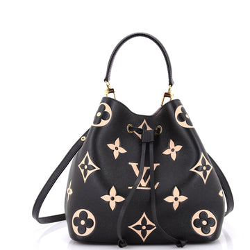 NeoNoe Handbag Bicolor Monogram Empreinte Giant MM