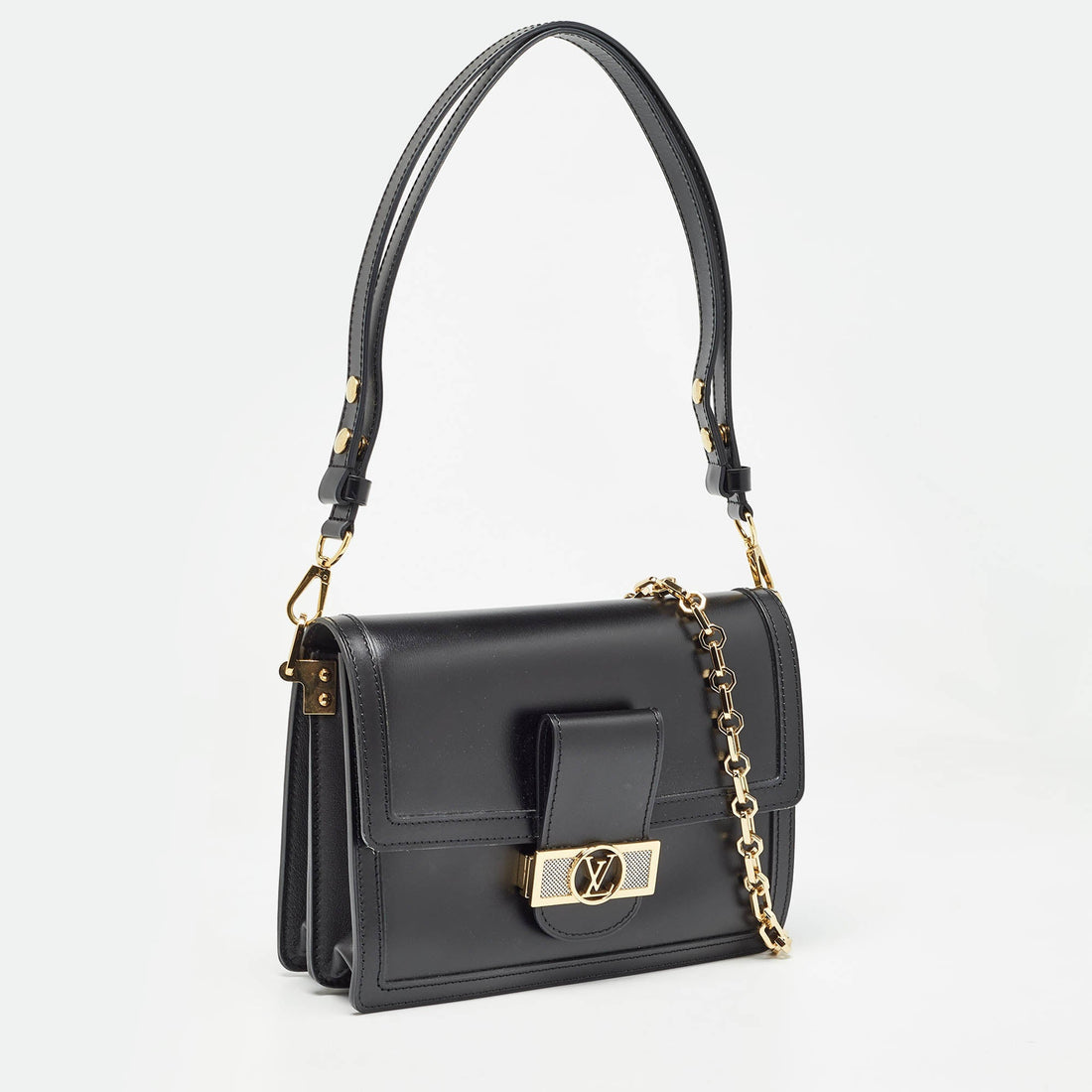 Louis Vuitton  Leather Dauphine Mm Bag