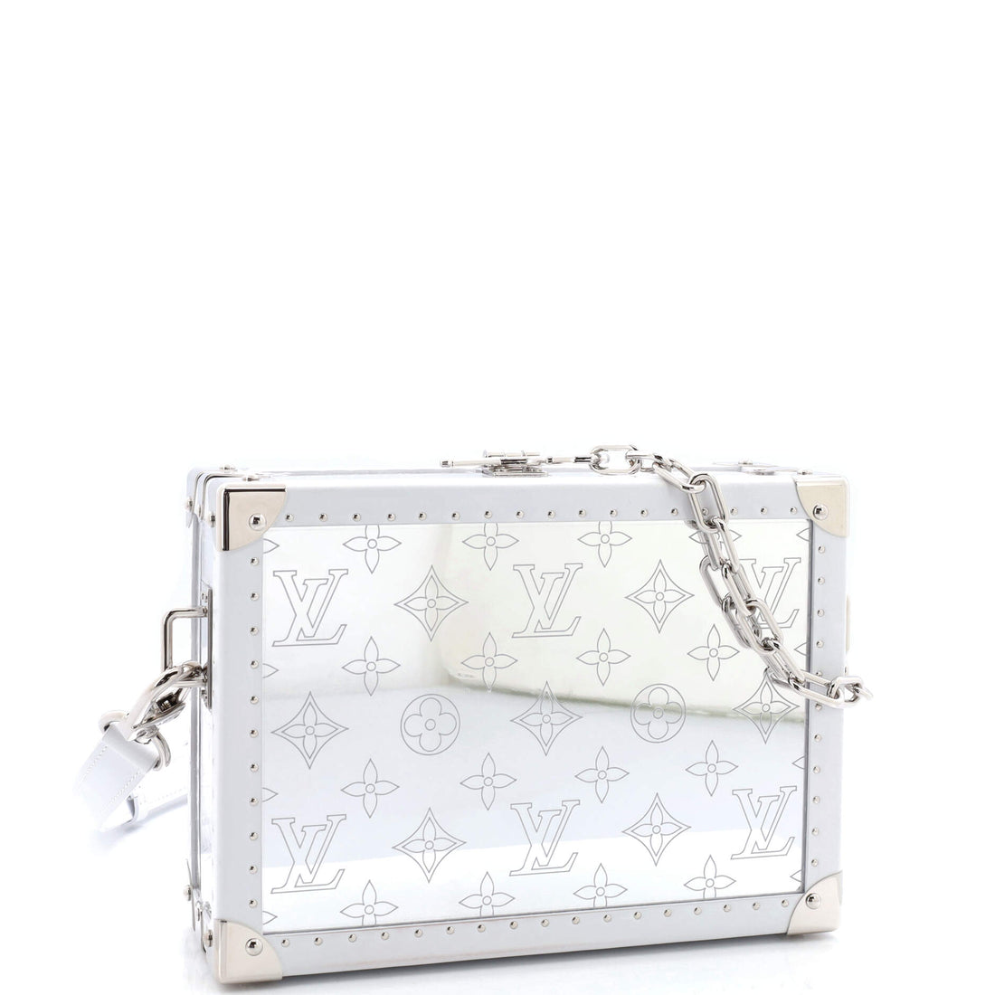 Clutch Box Bag Monogram Mirror