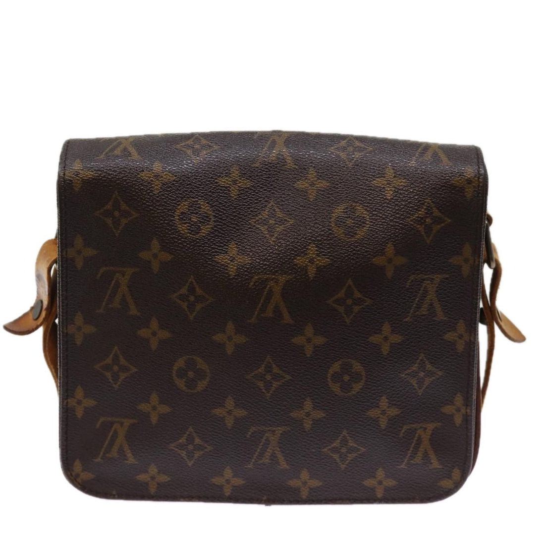 Louis Vuitton Cartouchière  Canvas Shoulder Bag