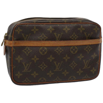 Louis Vuitton CompiÃ¨gne  Canvas Clutch Bag