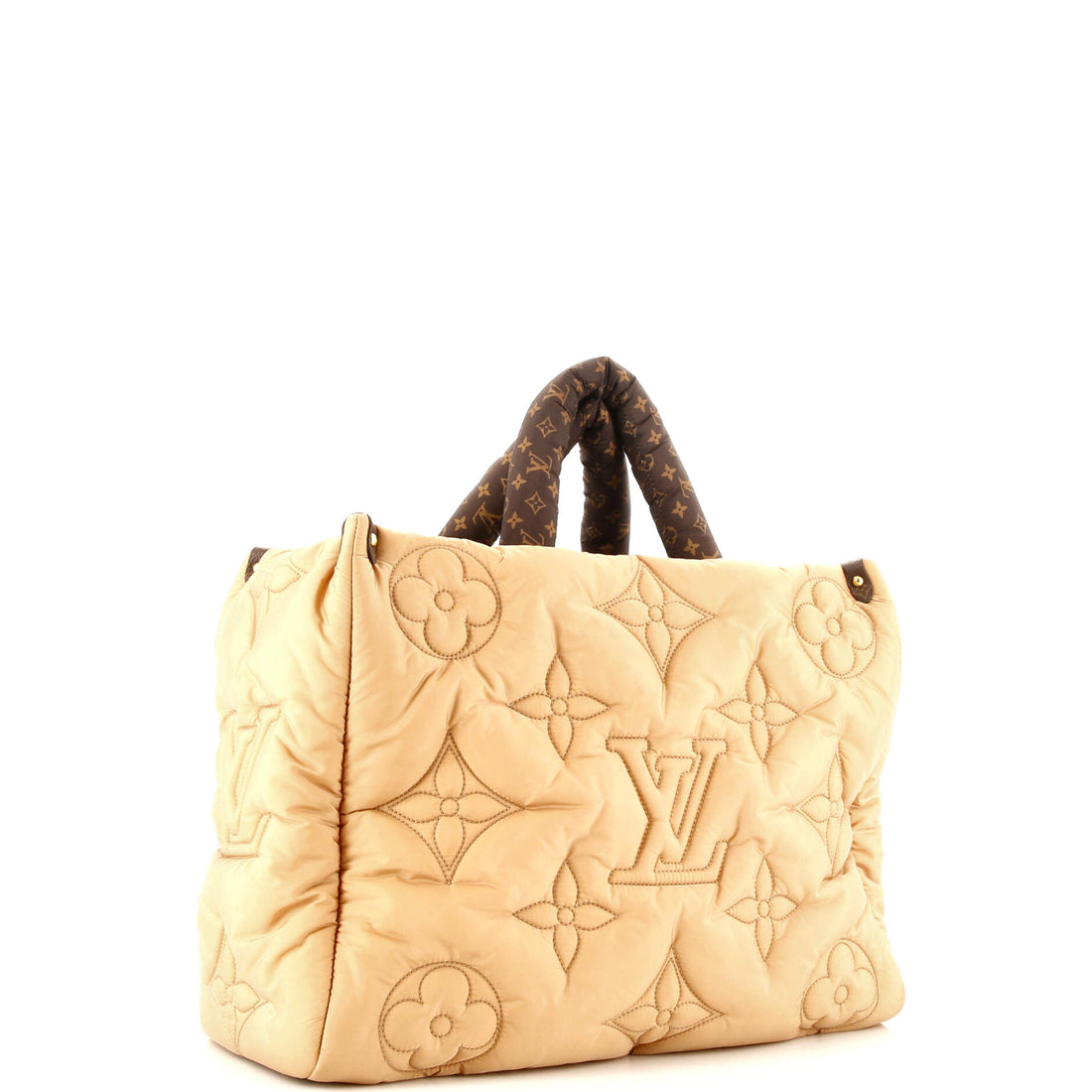 Pillow OnTheGo Tote Monogram Quilted Econyl Nylon GM
