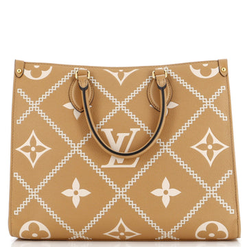OnTheGo Tote Monogram Empreinte Giant Broderies MM