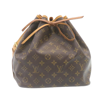 Louis Vuitton Petit NoÃ©  Canvas Shoulder Bag
