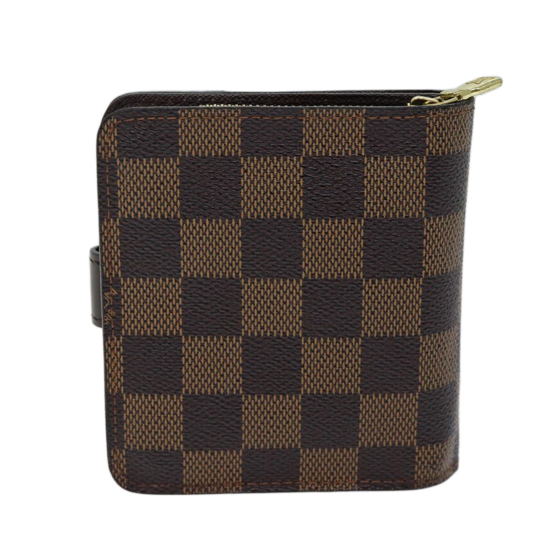 Louis Vuitton Compact Zip  Canvas Wallet