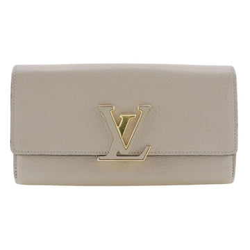 Louis Vuitton Portefeuille Capucines  Leather Wallet