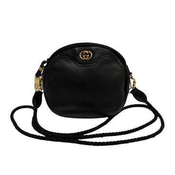 Gucci Double G  Leather Shoulder Bag ()