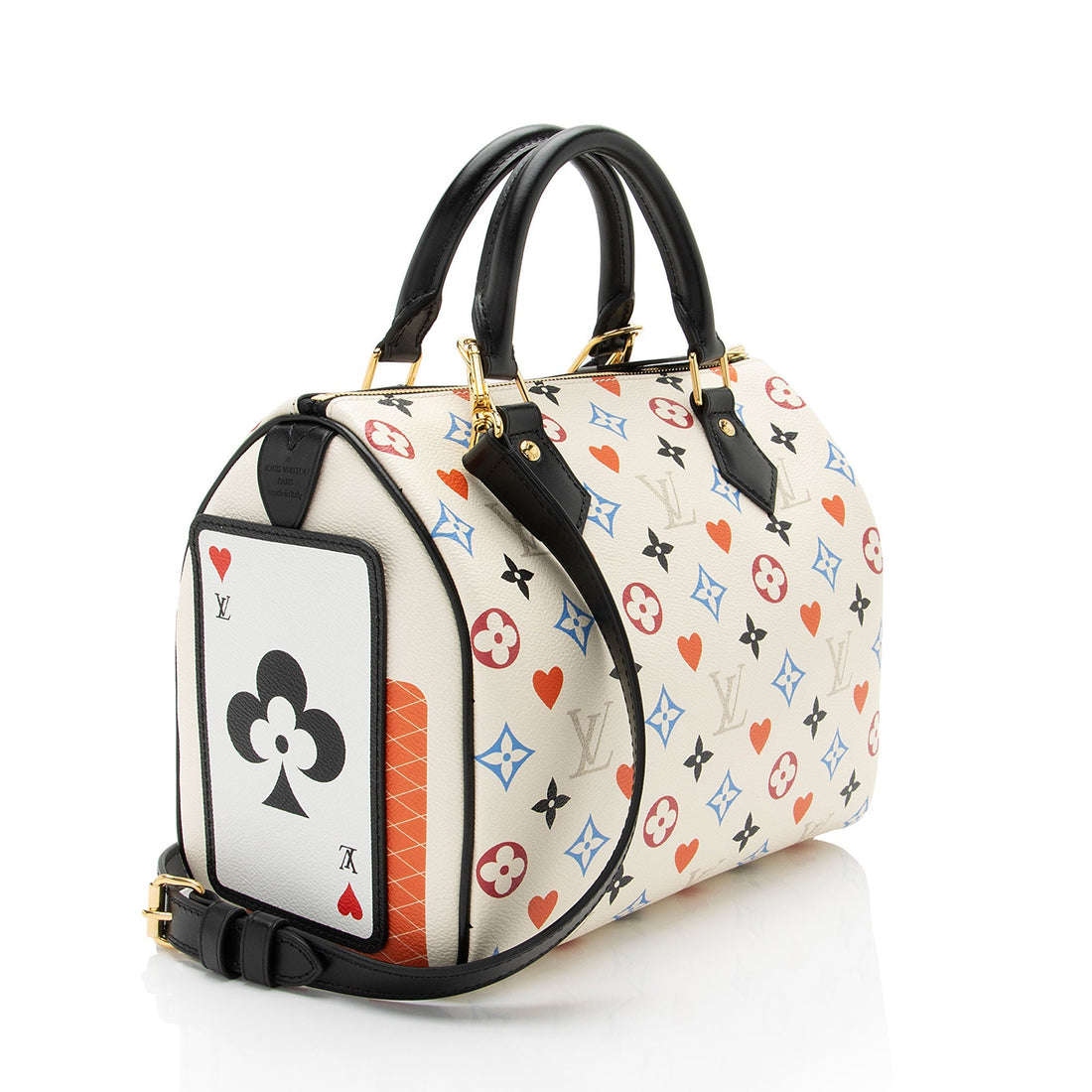 Louis Vuitton Limited Edition Monogram Canvas Game On Speedy Bandouliere 25 Satchel