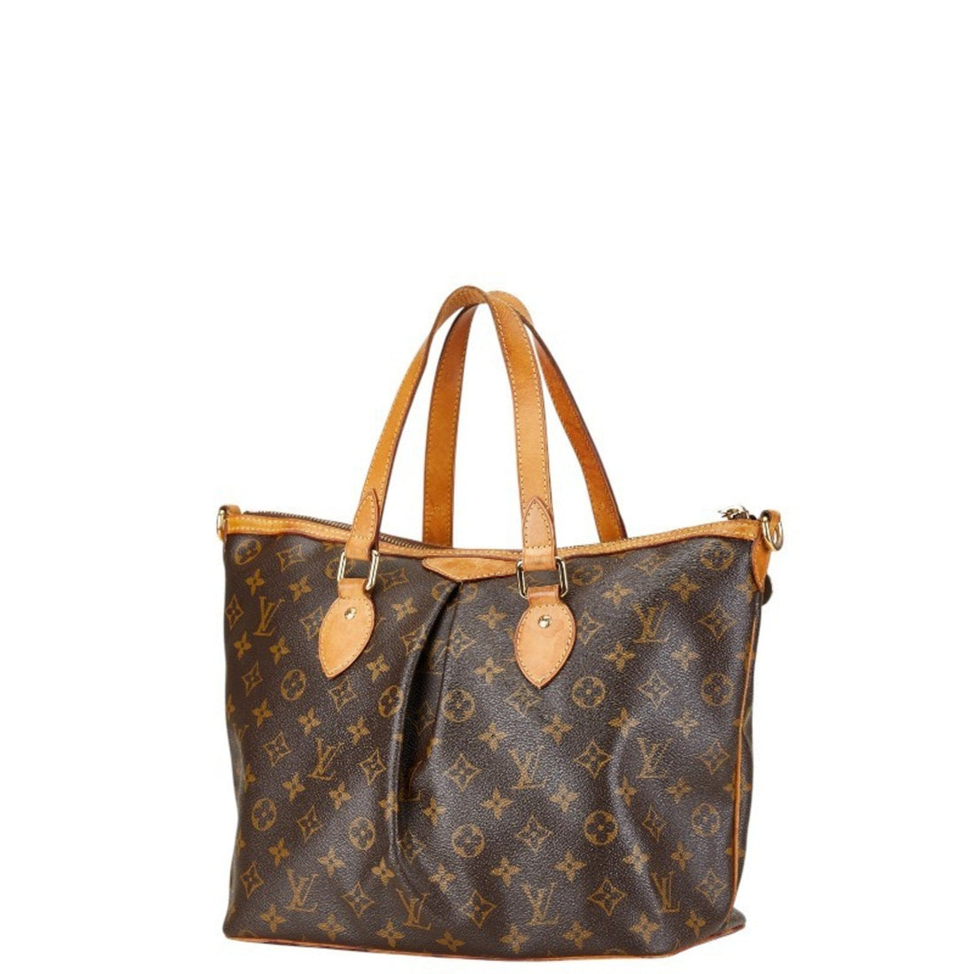 Louis Vuitton  Pvc Leather Handbag Shoulder Bag
