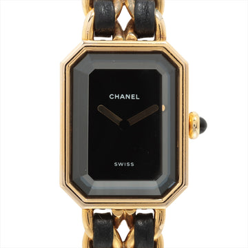 Chanel PREMIER L GP  leather QZ Black