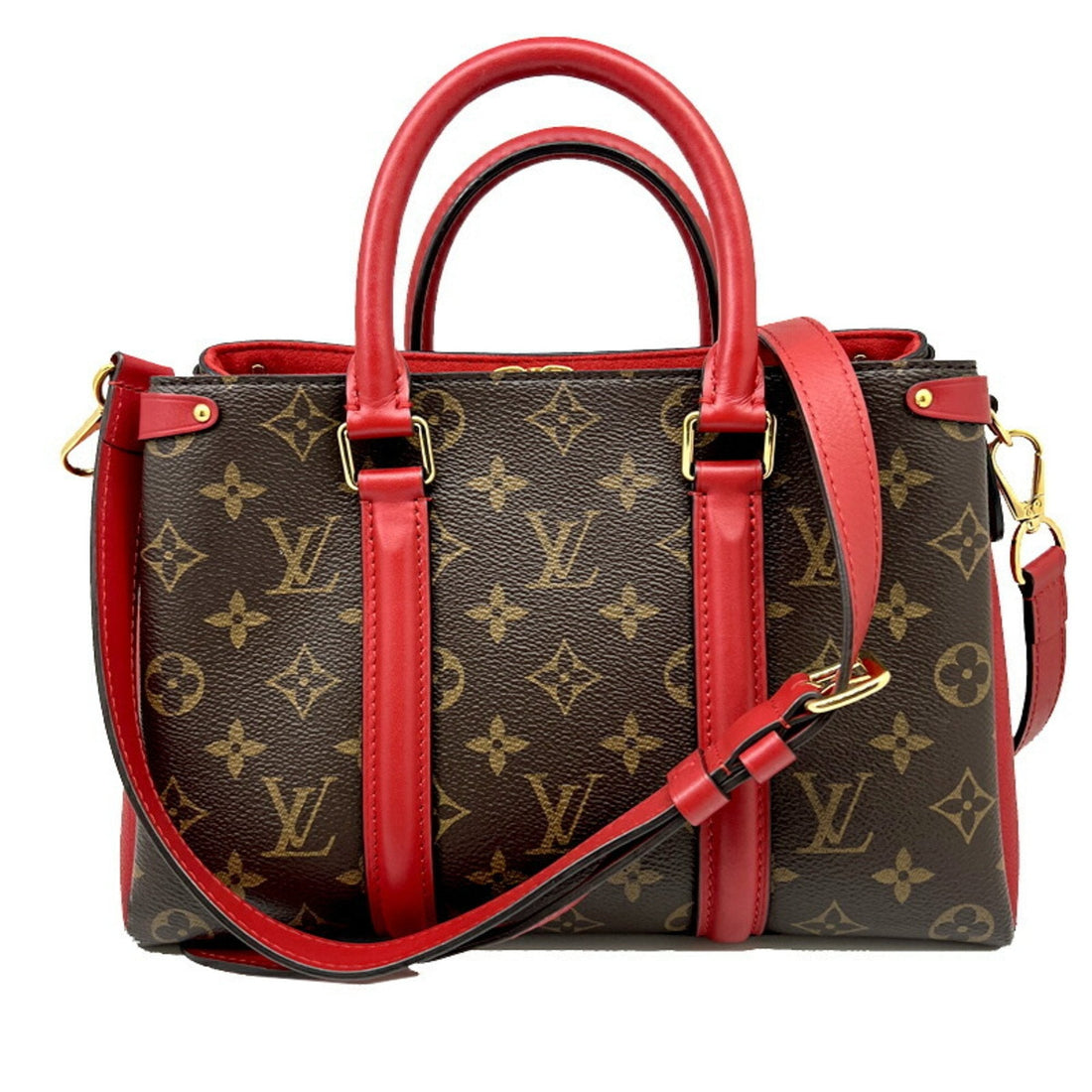 Louis Vuitton Soufflot  Canvas Handbag